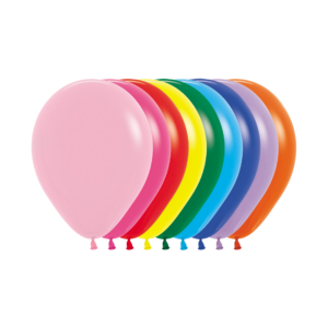 Bioloons® Luftballons 23cm in neun Standardfarben: Rosa, Pink, Rot, Gelb, Grün, Blau, Königsblau, Flieder und Orange